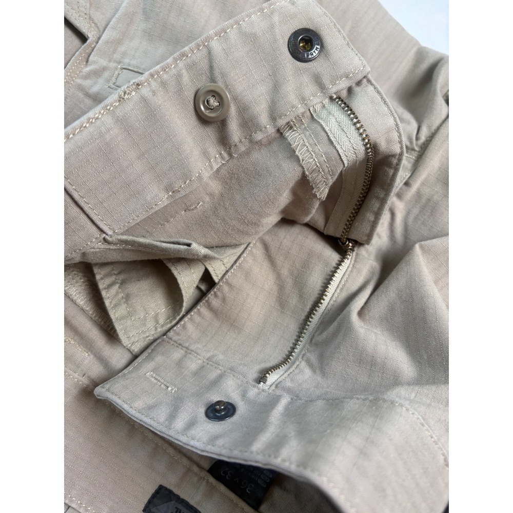 5.11 Tactical Cargo Pants Mens 36x32 Khaki Excellent Ripstop Multi-Pocket - Picture 7 of 12
